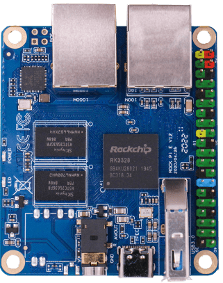 Одноплатный компьютер с процессором Quad Cortex-A53 ARM 64 бит - до 1,3 ГГц Одноплатный компьютер Rockchip RK3328 с процессором Quad Cortex-A53 ARM 64 бит - до 1,3 ГГц