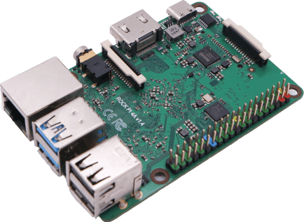 Одноплатный мощный компьютер ROCK PI 4 SERIES Одноплатный компьютер ROCK PI 4 SERIES